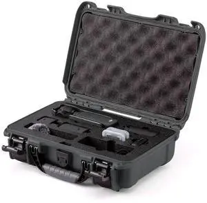 Nanuk Nanuk 909 Waterproof Hard Case with Custom Foam for DJI Osmo Pocket 3, Graphite