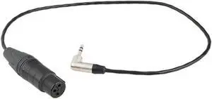 CAMVATE 18" 3-Pin XLR Female to 3.5mm Male Cable for RED Sony Cine Camera #C2383
