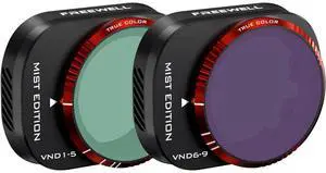 Freewell Mist Edition Variable ND 1-5 Stop and 6-9 Stop Filters for DJI Mini 4 Pro Drone