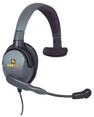 Eartec Max 4G Single-Ear Midweight Headset with Mic & 4-Pin XLR Male Connector