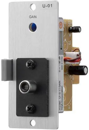 TOA Electronics 900 Unbalanced Line Input Module with RCA Pin Jack #U01R