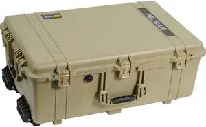Pelican PC1650NFDT Watertight Hard Case with Wheels #1650-021-190