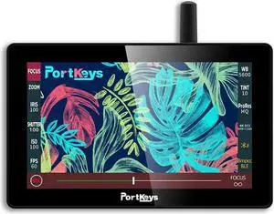 Portkeys LH5P 5.5" Full HD Touchscreen Monitor with Camera Control for Panasonic GH5/G5S/S1/BGH1, Supports 4K HDMI