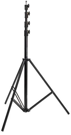 Flashpoint Pro Air-Cushioned Heavy-Duty Light Stand (Black, 13') #FP-S-13-V2
