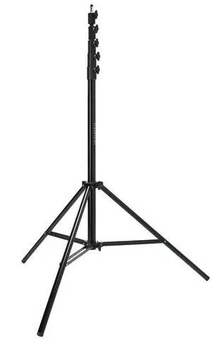 Flashpoint Pro Air-Cushioned Heavy-Duty Light Stand (Black, 15.7')