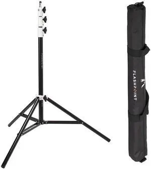 Flashpoint Pro Air-Cushioned Heavy-Duty Light Stand (White, 7.2') #FP-S-7-WH-V2