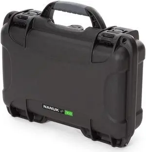 Nanuk R 909 Eco-Friendly Waterproof Hard Case with Foam, Black #909SR010BK-0A0
