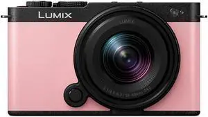Panasonic Panasonic LUMIX S9 Full Frame Mirrorless Camera Lens Kit with S-R1840, Pink