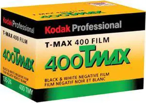 Kodak T-Max 400, 400TMY, Black & White Negative Film ISO 400, 35mm Size, 24 Exposure