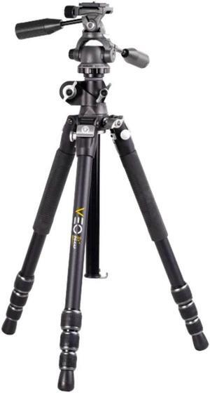 Vanguard VEO 3T+ 264AP 4-Section Aluminum Travel Tripod with Pan Head, Black