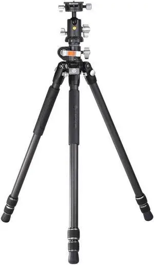 Vanguard VEO 3+ 263CB 160S 3-Section Carbon Fiber Tripod with Ball Head, Black
