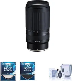 Tamron 70-300mm f/4.5-6.3 Di III RXD Lens for Nikon Z Bundle with 67mm UV and CPL Filters, Cleaning Kit