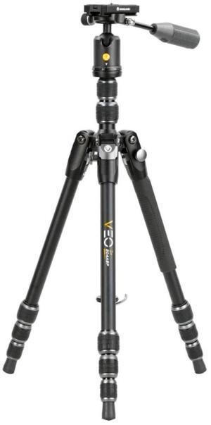 Vanguard VEO 3T 204ABP 4-Section Aluminum Tripod w/Ball Head & Pan Handle, Black
