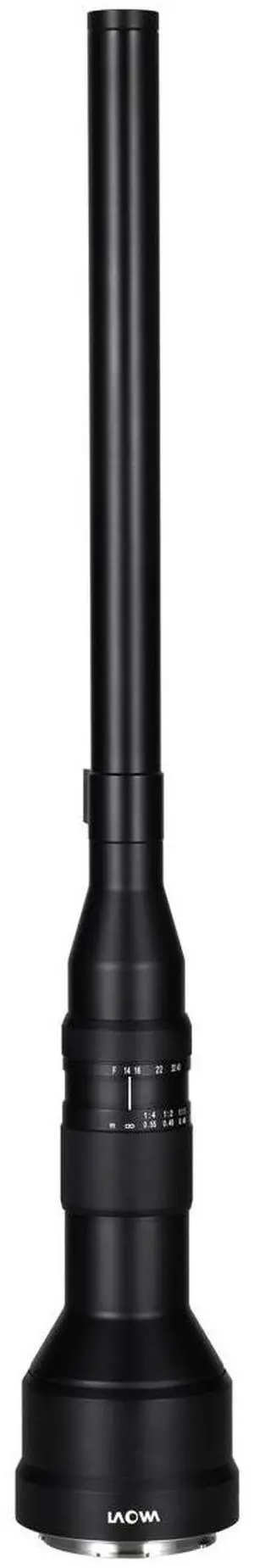 Venus Laowa 24mm f/14 2X Macro Probe Lens with Built-In Ring Light for Canon RF
