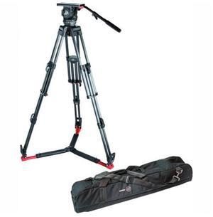 Sachtler Video 20 S1 Fluid Head w/ENG 2 HD 3-Section CF Tripod & Ground Spreader