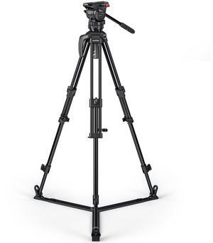 Sachtler Ace M MK II Fluid Head w/Ace 75/2 AL MK II Tripod,SP 75 Ground Spreader