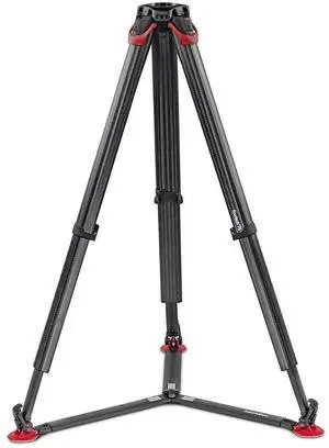 Sachtler flowtech 75 aktiv 2-Section Carbon Fiber Tripod with Ground Spreader
