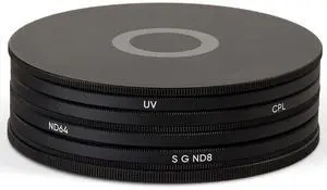 Urth 62mm Nature Filter Kit Plus+ w/UV, CPL, ND64 & Soft Graduated ND8 Filters