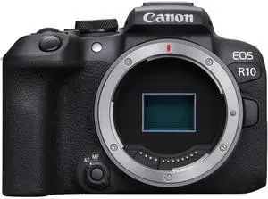 Canon EOS R10 Mirrorless Camera with Cropping Guide Firmware