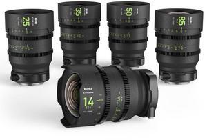 NiSi ATHENA PRIME Cine 5-Lens Kit with Filter Holder, Canon RF #NIC-ATH-KIT-RF