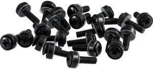 Gator Cases 10-32x0.75" Rack Screws and Washers, 50-Pack #GRW-SCRW050