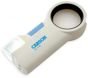 Carson CP-32 9x MagniFlash Magnifier with LED Light and Flashlight