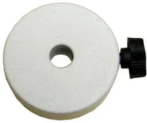 iOptron 1kg (2.2lbs) Counterweight for SmartEQ and SmartEQ Pro Mounts, White