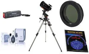 Celestron Advanced VX 8" Schmidt-Cassegrain Telescope - with Accessory Kit (Night Vision Flash Light, Sky Maps, Moon Filter, Optical Cleaning Kit)