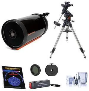 Celestron Advanced VX 9.25" Schmidt-Cassegrain Telescope - with Accessory Kit (Night Vision Flash Light, Sky Maps, Moon Filter, Optical Cleaning Kit)