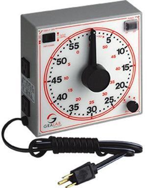 Gralab 170 60-Hour Industrial and Laboratory Timer, 120V AC #7-170-160R