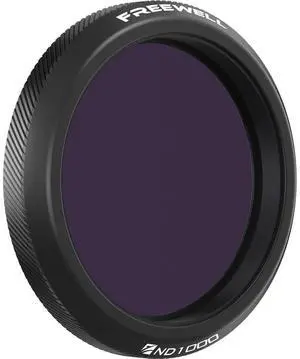 Freewell Neutral Density ND1000 Filter for DJI Osmo Action 5 Pro, Action 4, Action 3 Camera