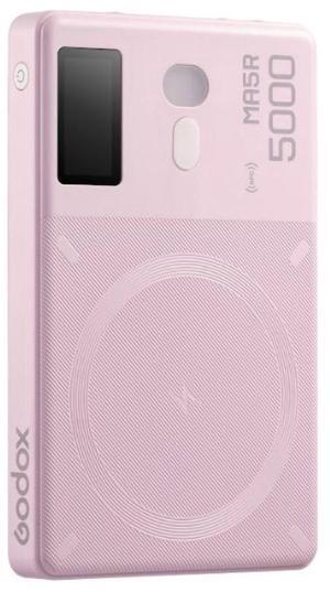 Godox MA5R RGB LED Light and Power Bank (Pink) #MA5R PINK