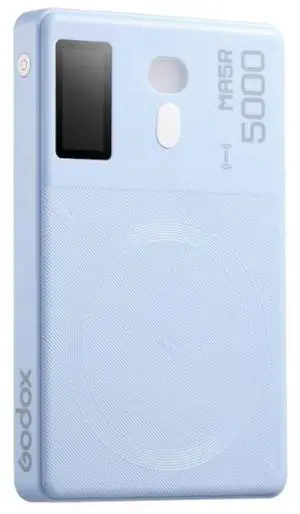Godox MA5R RGB LED Light and Power Bank (Sky Blue) #MA5R SKY BLUE