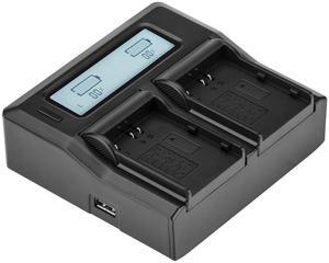 Green Extreme Dual Smart Charger with LCD Screen for Nikon EN-EL3 #GX-CH2-ENEL3