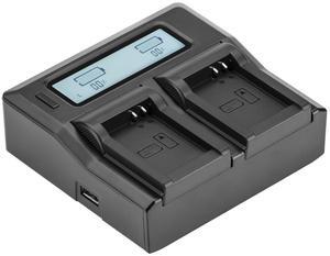 Green Extreme Dual Smart Charger with LCD Screen for Canon NB-10L #GX-CH2-NB10L