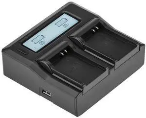 Green Extreme Dual Smart Charger with LCD Screen for Canon NB-8L #GX-CH2-NB8L