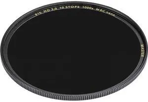 B + W 40.5mm Master 810M ND 3.0 10-Stop MRC Nano Neutral Density Filter B + W 40.5mm Master 810M ND 3.0 10-Stop MRC Nano Neutral Density Filter