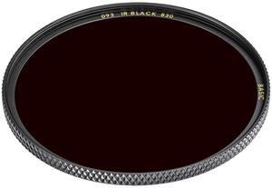 B + W 62mm Basic 093 Infrared  Filter, Black Red 830 #65-1102781