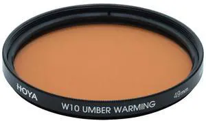 Hoya 49mm W10 Umber Warming Color Conversion Multi-Coated Glass Filter #A-49W10