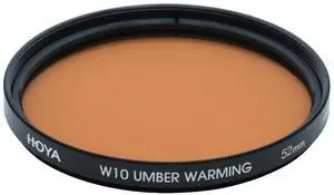 Hoya 52mm W10 Umber Warming Color Conversion Multi-Coated Glass Filter #A-52W10