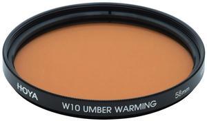 Hoya 58mm W10 Umber Warming Color Conversion Multi-Coated Glass Filter #A-58W10
