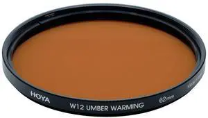 Hoya 62mm W12 Umber Warming Color Conversion Multi-Coated Glass Filter #A-62W12