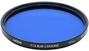Hoya 62mm C12 Blue Cooling Color Conversion Multi-Coated Glass Filter #A-62C12