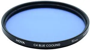 Hoya 82mm C4 Blue Cooling Color Correction Multi-Coated Glass Filter #A-82C4