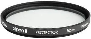 Hoya 52mm Alpha II Multi-Coating Protector Filter #C-ALPII52PROT