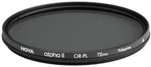 Hoya 72mm Alpha II Circular Polarizer Filter #C-ALPII72CRPL