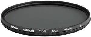 Hoya 82mm Alpha II Circular Polarizer Filter #C-ALPII82CRPL