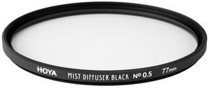 Hoya 77mm Mist Diffuser Black No. 0.5 Glass Filter #S-77MDBK-05