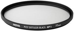 Hoya 77mm Mist Diffuser Black No. 1 Glass Filter #S-77MDBK-10