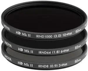 Hoya 62mm HD MKII IRND Neutral Density Filters Kit #XHDII-62IRNDKIT
